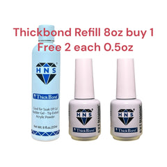 HNS DIAMOND THICKBOND 8 OZ BUY 1 FREE 2EACH O.5OZ